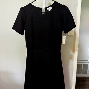 NWT Solid Black Lularoe Amelia Size Small